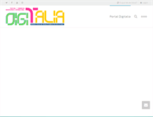 Tablet Screenshot of digitalia.com.br
